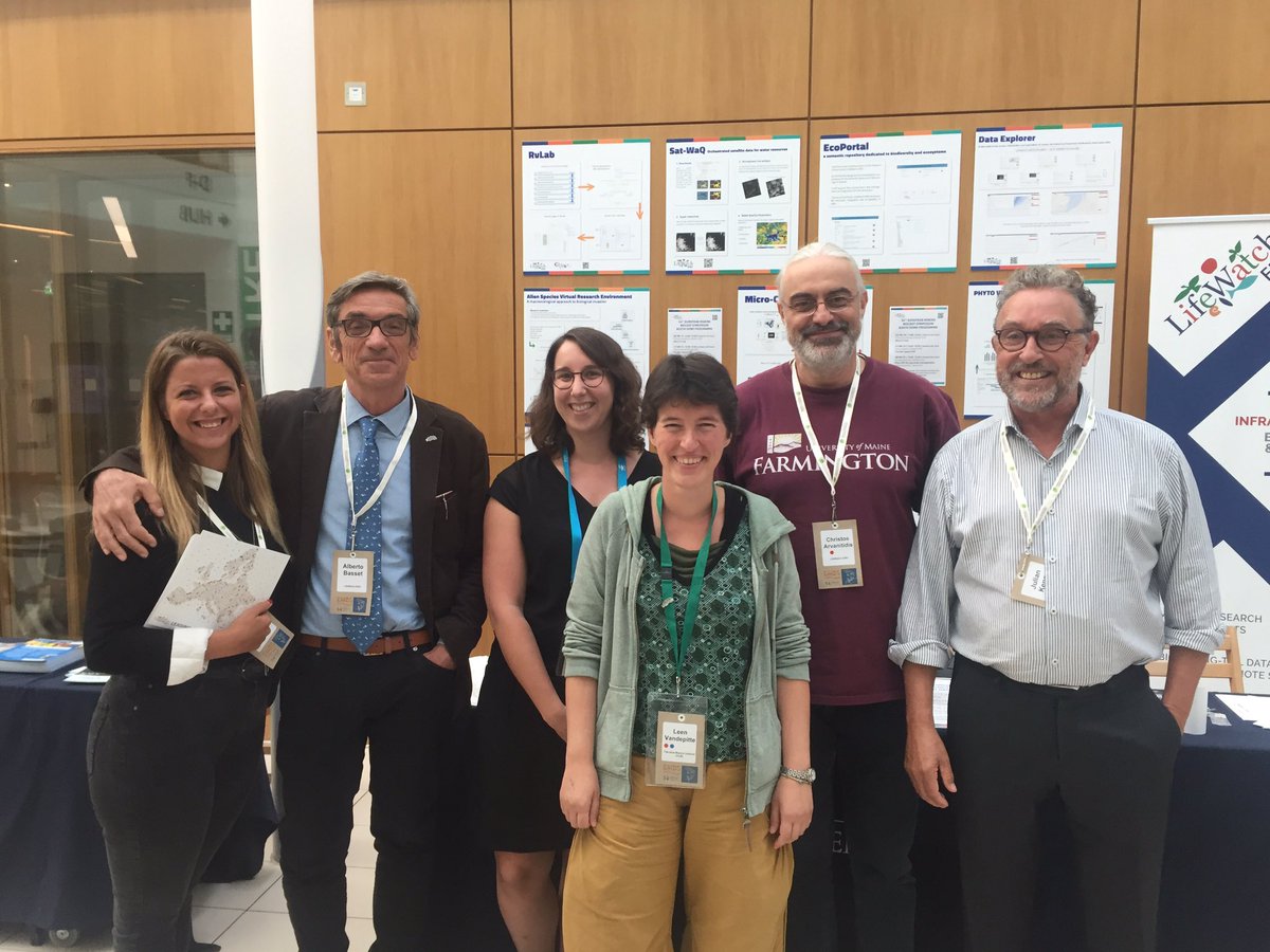 LifeWatchERIC's tweet photo. The @LifeWatchERIC team would like to thank @tas_crowe and @UCDEarth  for a fantastic @EMBSsymposium, now drawing to a close. Well organised, great presentations, excellent networking and good fun #EMBS54 Until next year! https://t.co/8QCFvNht1m