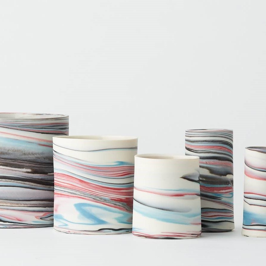 All things stripey from our members <a href="/cnuttallsmith/">carolinenuttallsmith 💙</a> and <a href="/LindyBarletta/">Lindy Barletta</a> at our LP Local Studio Pottery Fair 31 Aug- 1 Sep at <a href="/CastelnauCentre/">CCC - also @castelnaucc.bsky.social</a> #barnes #sw13 We'll be open 11am-5pm both days.  Free admission!
#promotingceramics