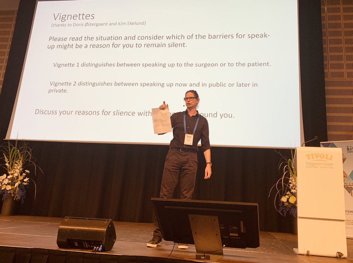 engelstrasse's tweet photo. It is a great pleasure to run this session on „Speaking up“ at #ssai2019 with my colleague @pdieckmann https://t.co/w1fLup4iCG