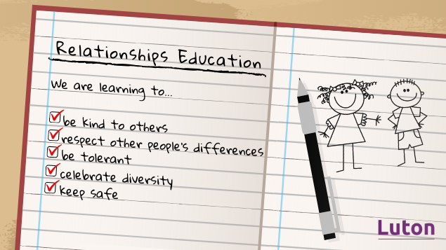 lutoncouncil's tweet photo. The new legislation brought in through the Children and Social Work Act states parents will not be able to withdraw their child from relationships education in primary school. 
More details at https://t.co/ealXUGdcMq https://t.co/LzCWqN9wJL