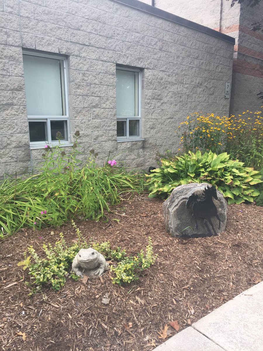 Our gardens look fabulous thanks to the hard work of the Vandenberg family and our wonderful custodians!!