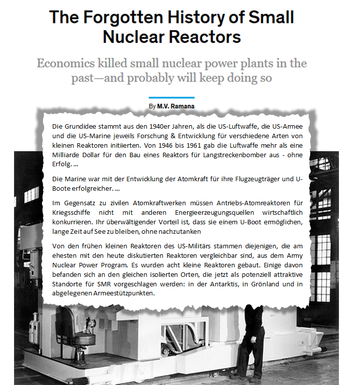 Dr Eva Stegen Der Link Zu Prof M V Ramana Ist Spannend Die Vergessene Historie Der Kleinen Modularen Reaktoren Smr T Co Benorxs9zt Das Wirtschaftliche Scheitern Ziviler Smr Und Der Unbedingte Wille Umjedenpreis Militarische