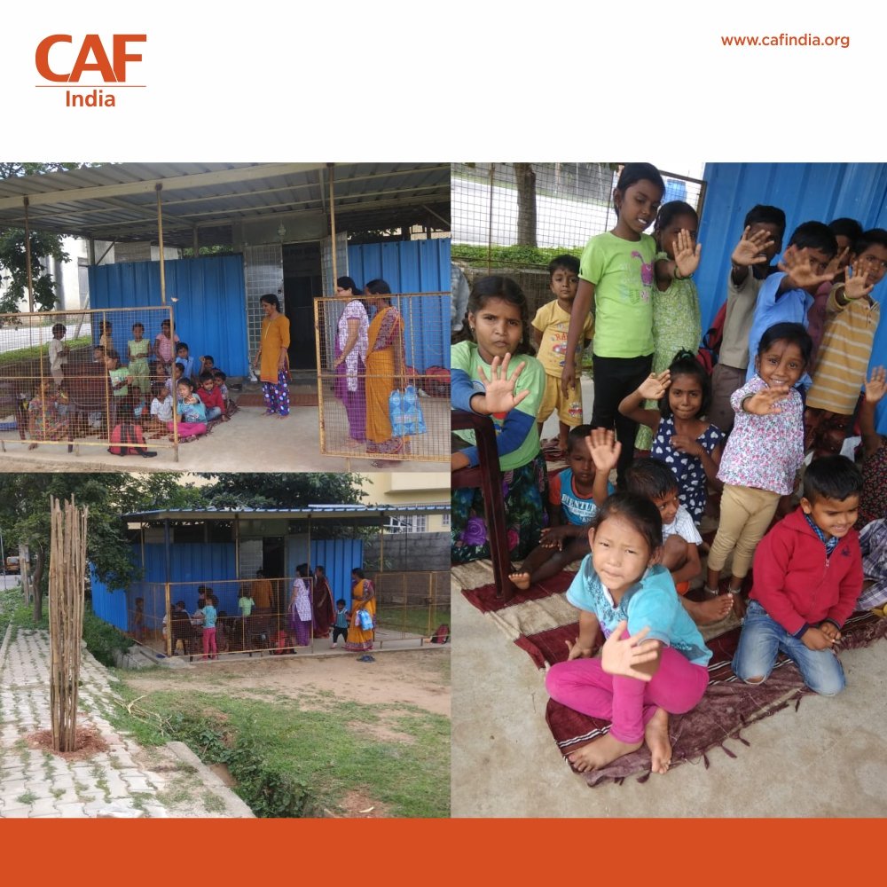 OneStage_tweets's tweet photo. CAF India supported by @cisco under its #payrollgiving programme in partnership with CBO 'Youth for Seva' is implementing 'Chiguru' (budding) project to bring underserved children who are unable to attend formal schools to non-formal schools in Karnataka. #backtoschool https://t.co/olGuzzlmub