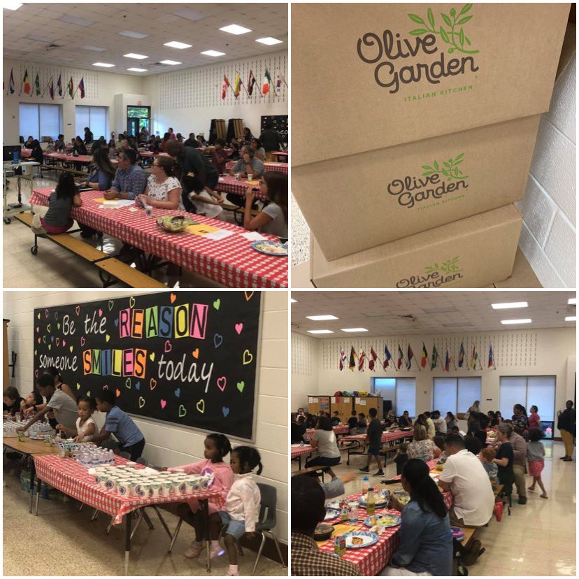 PotowmackPTA's tweet photo. So much fun at @Potowmack_ES Spaghetti Night! 🍝 Thank you @olivegarden of Sterling for your generous donation! #TogetherWeBuildCommunity #LetsSoarToNewHeights https://t.co/QHD964uhUA