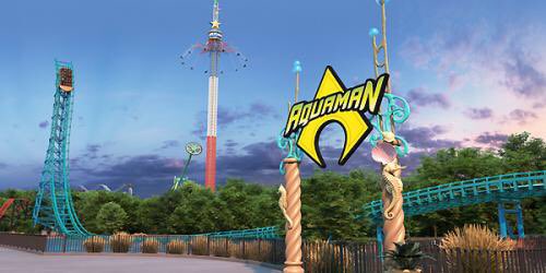 TimCiesco's tweet image. It’s one of my FAVORITE mornings of the year y’all!!!

@SixFlagsOverTX just revealed the brand new attraction coming for the 2020 season — and this one looks pretty FREAKIN cool!!!

If you’re bummed about the old Aqua Man ride closing — well, we’re getting a bigger, wetter one!