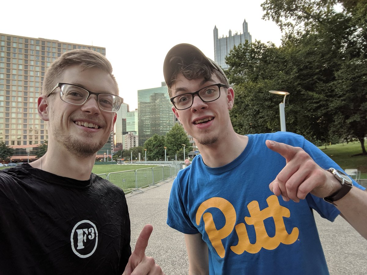 StaufferEric's tweet photo. After a truly awful #WK0 @F3IronPax workout that had me feeling like Lt. Dan, we needed a little active recovery today.
@F3Pittsburgh 
BB: https://t.co/1GS3SdtjhZ https://t.co/KtP0N5YpWH