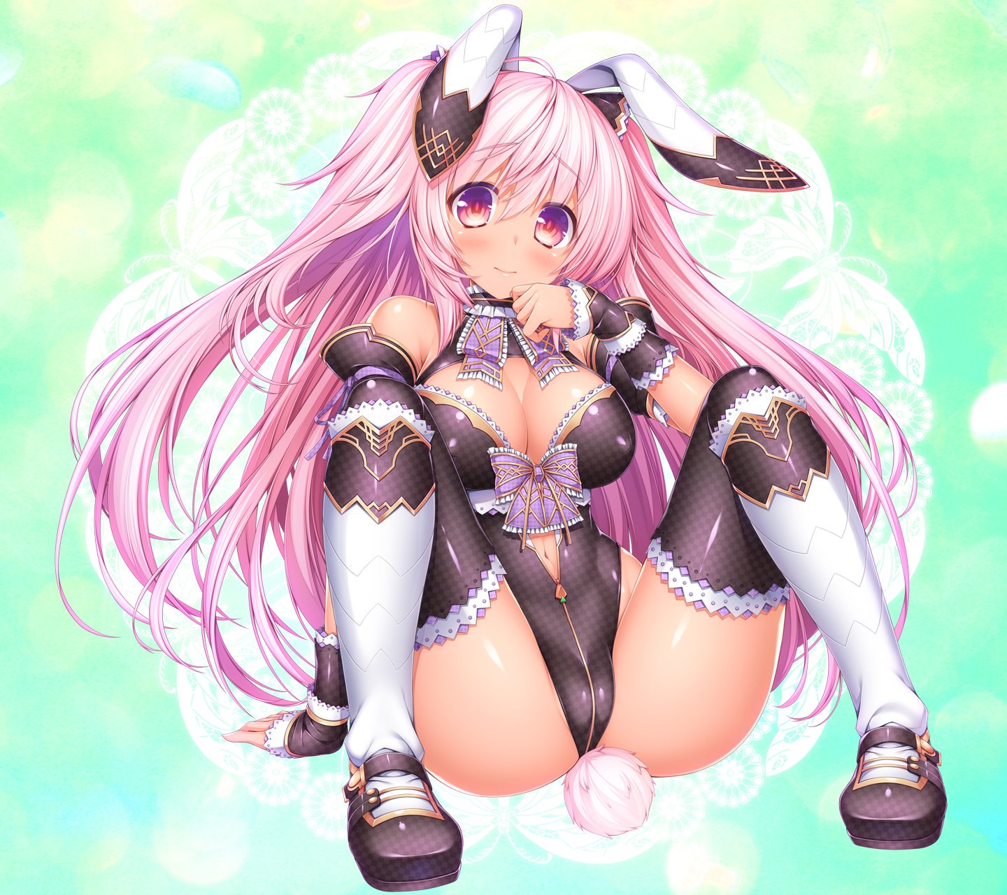 蒼月しのぶ メイシュ オリジナル褐色バニーガール W 携帯壁紙にドウゾ 二枚目はpc壁紙にドウゾ W オリジナル 褐色 バニーガール T Co Whalxo6qeh Twitter