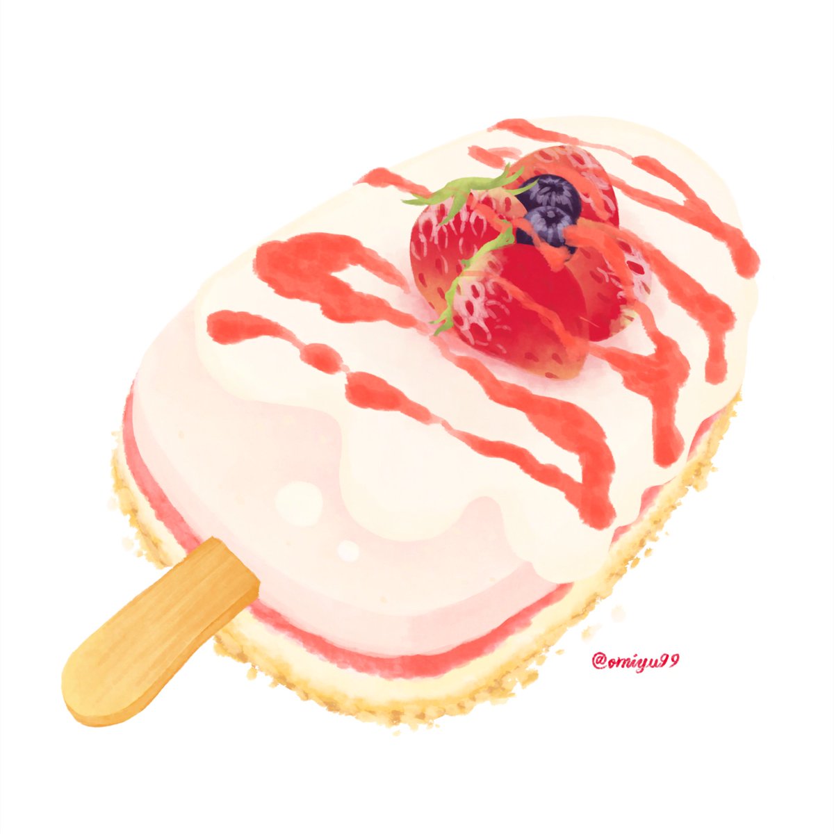 Omiyu お返事遅くなります در توییتر いちごアイス イラスト Illust Photoshop 絵 いちご 苺 アイスサンド アイス 夏 Dessert Icecream Summer Sweets Draw Painting Strawberry T Co Jedr8g3w1o