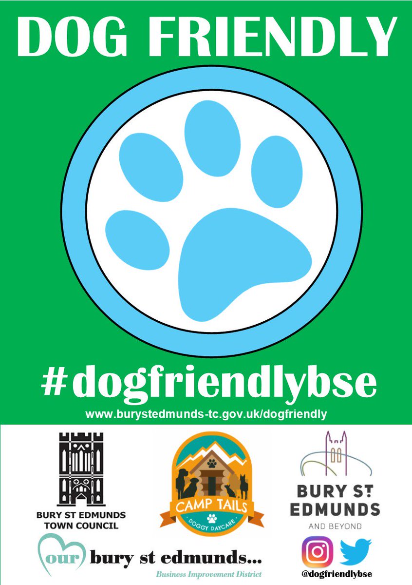Pleased to welcome The Kings Arms @BID_OurBuryStEd  to the #dogfriendlybse scheme brought to you by <a href="/ourburysteds/">Our Bury St Edmunds</a> <a href="/camptailsbse/">Jon - Camp Tails</a> <a href="/bstetc/">Bury St Edmunds Town Council</a> <a href="/BuryStEdBeyond/">BuryStEdmunds&Beyond 👑 🐺</a>  bowl and sticker proudly displayed #BuryStEdmunds