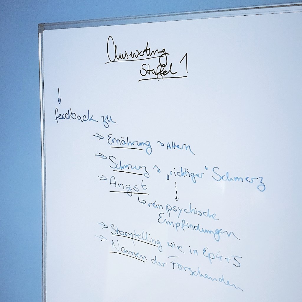 Sammle die Themen, zu denen ich in Staffel 1 am meisten Feedback bekommen habe.
Besonders interessant fandet ihr anscheinend #ernährung, #schmerz und #angst. Alles gute Punkte um weiter anzusetzen.

Was fandet ihr besonders interessant/Wozu würdet ihr gern mehr erfahren?