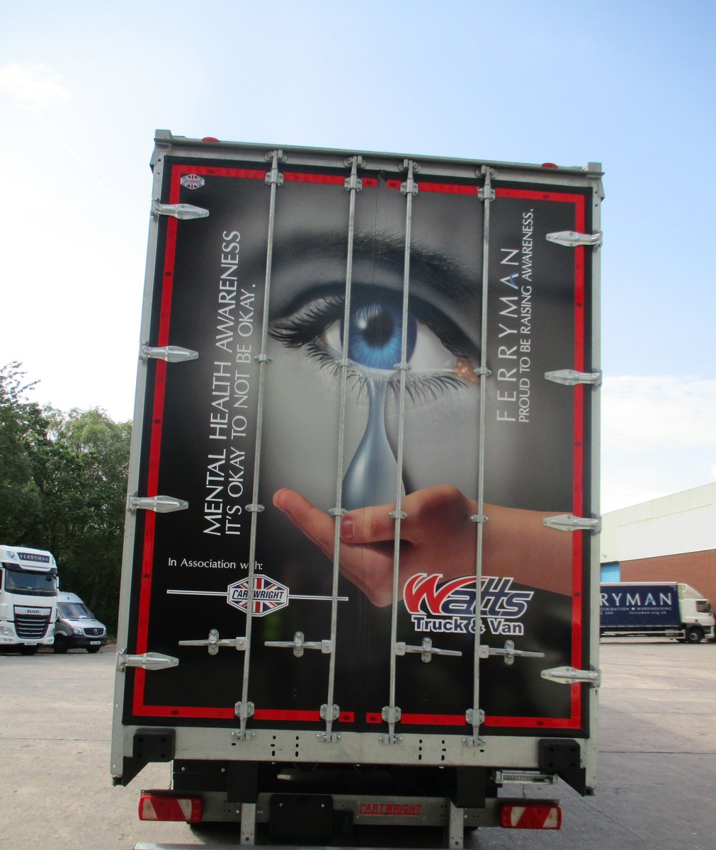 FerrymanLtd's tweet photo. New rear door graphics for one of our new trailers
#watchthisspace https://t.co/o2RaLetc5q
