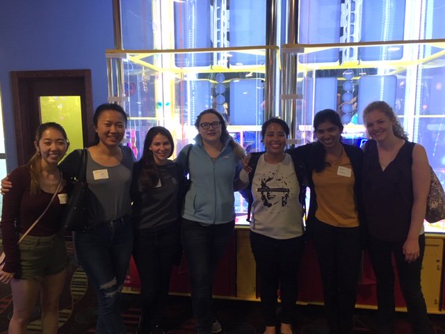 MayoMN_IMRES's tweet photo. #tbt to Intern Orientation Retreat where our new PGY-1's bonded at Bowlocity with laser tag, bowling, and arcade games with staff! #MayoIMResidency #InternBonding @AmyOxentenkoMD https://t.co/rCeq5svl0e