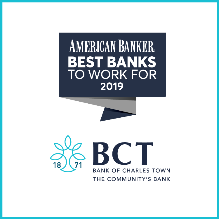 Potomac_Bank's tweet photo. GREAT NEWS!  BCT was named 'BEST BANK TO WORK FOR' by American Banker.  Translation:  We LOVE this place! Read full Press Release here: https://t.co/LYT31AFWn2 #BCTCommunity #BestBankToWorkFor https://t.co/WdVJ6bvE7o
