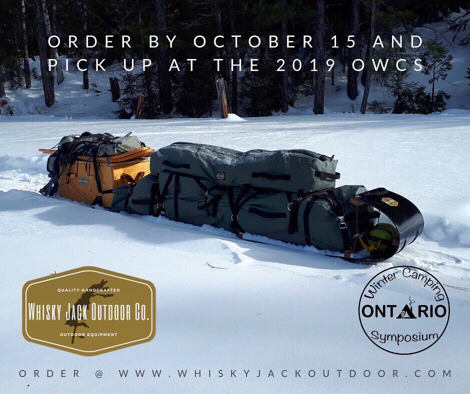 Join us at this years symposium and meet some of our great sponsors . Like the Whisky Jack Outdoor Company. #winteriscoming
