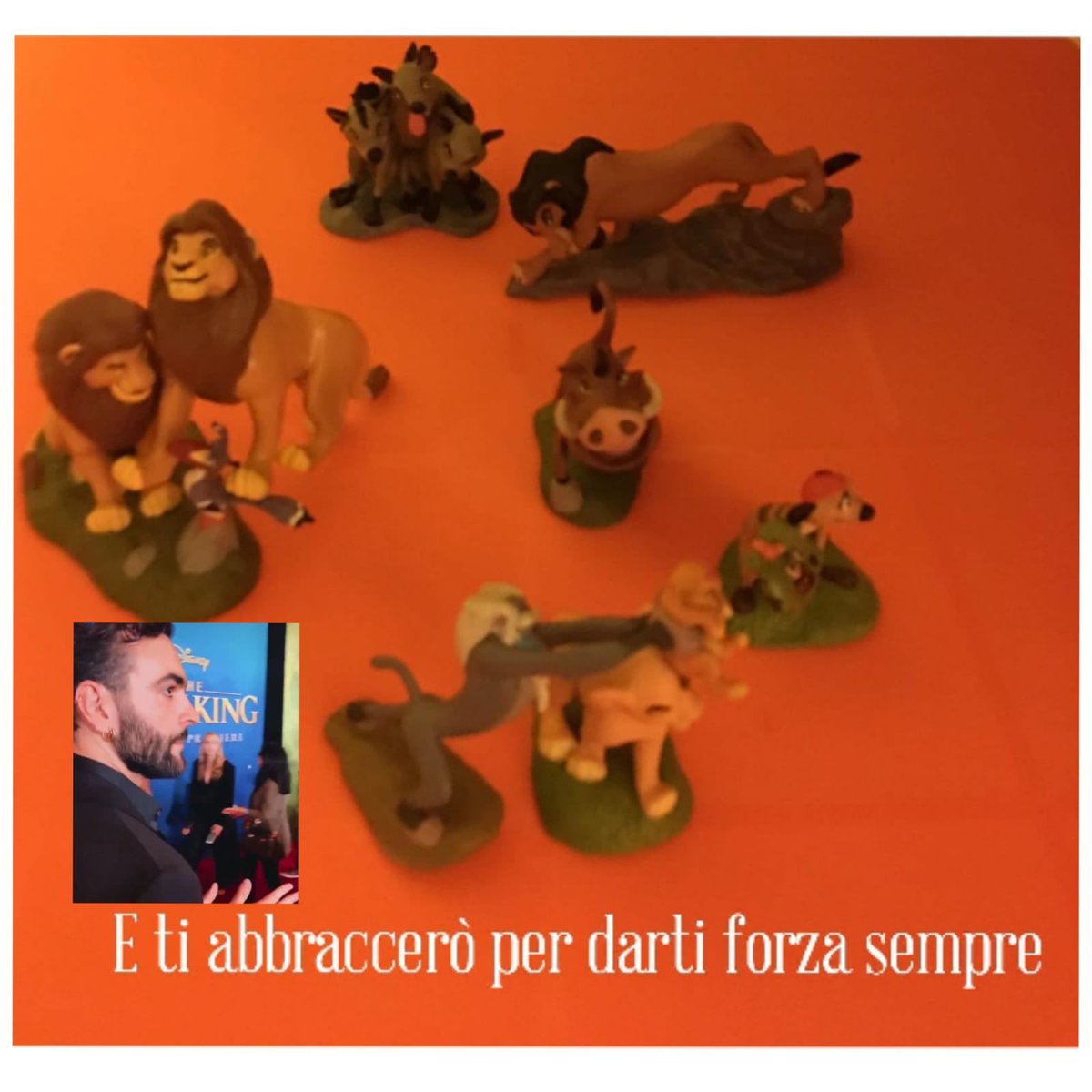 SaraBergadano's tweet photo. @mengonimarco @Disney_IT Nella mia piccola savana, ciò che conta è l’abbraccio tra #Simba e Mufasa. L’amore indissolubile tra un padre e un figlio. Con l’amore che resta ❤️#IlReLeone #MMPlaylist #MarcoMengoniApp https://t.co/7Y3f38Zctt