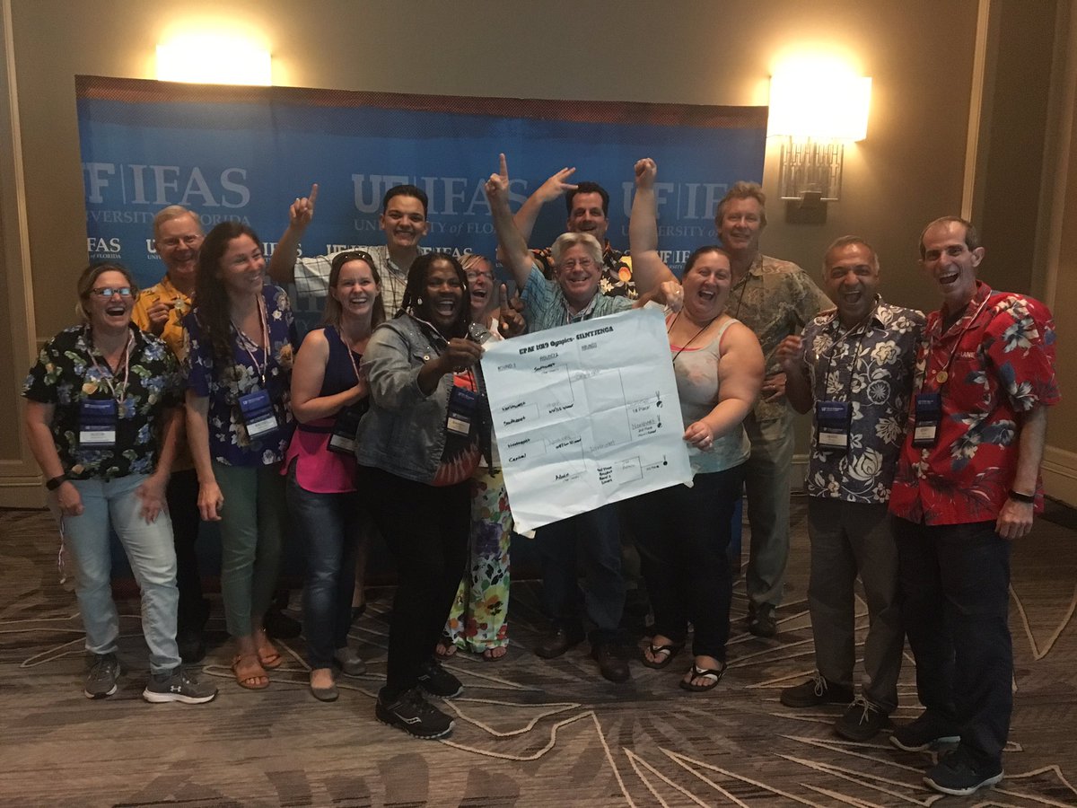 nplace01's tweet photo. #EPAF2019 #ShiftHappens working on advancing our teams across @UF_IFAS #Extension @saqibiam @mikegutter @sherry_l_larkin https://t.co/tcIi1gW47W
