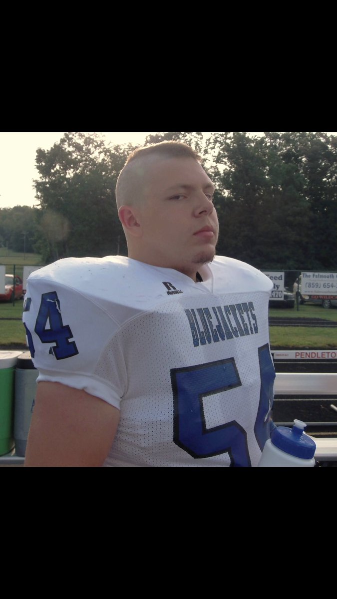 CardChick's tweet photo. That one time, when my kid got a Mohawk for football season.....a week before his Senior pics. @wna54 #mohawkmagic #icouldntevenstaymad https://t.co/J7YStd8Ibl