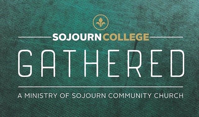 SojournCollege's tweet photo. First SC Gathered of the semester is TONIGHT at 7:30 PM! Jason Stephens will be teaching on discipleship, and then Late Night will be about anxiety! https://t.co/fYt9Y7aRFH