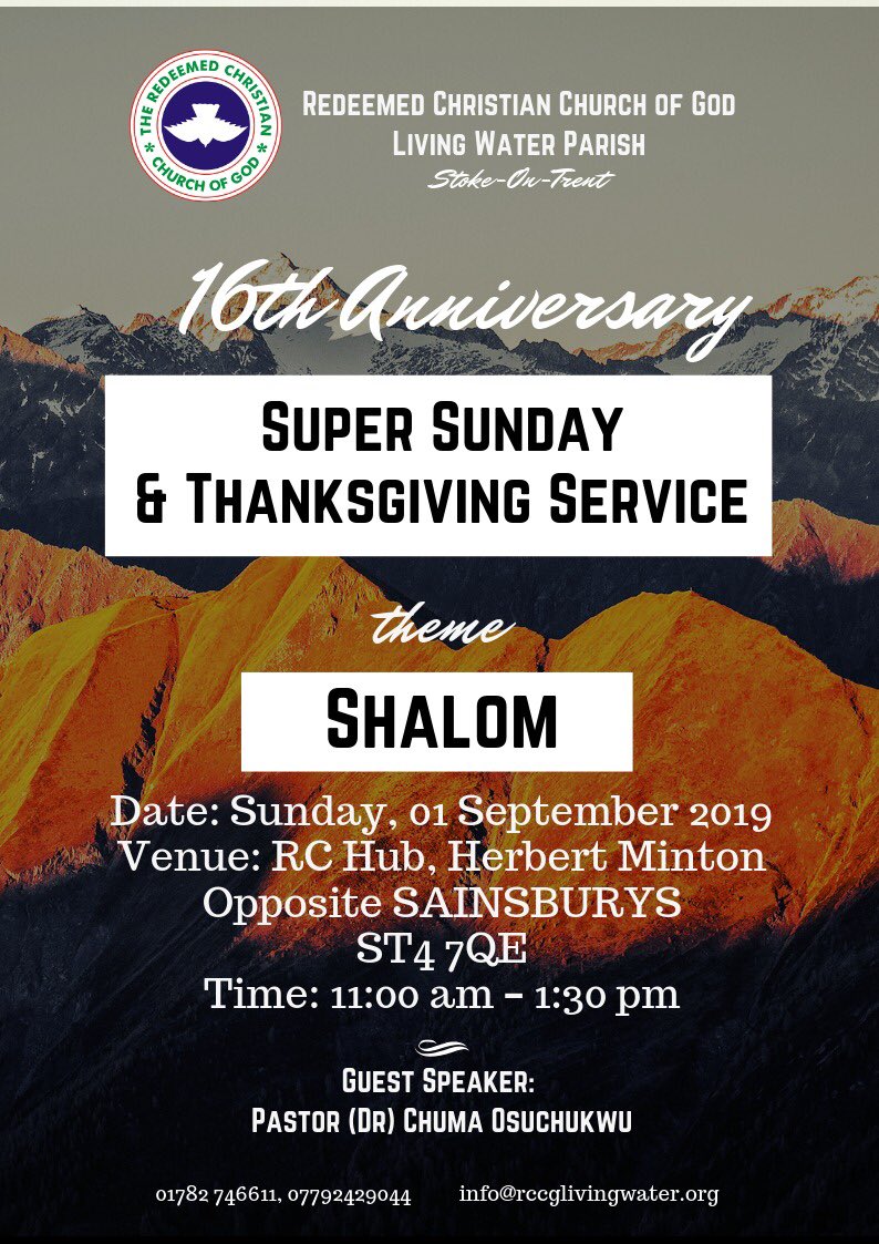 RCCGLWP_Stoke's tweet photo. Super Sunday🎉🎉 https://t.co/b3kZWrODc7