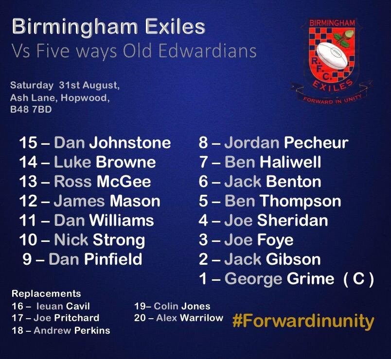 Our season starts on Saturday, 1 more training session let’s make it count !! #rugby #rugbyclub #rugbyunion #northmids #rrugbyteam #rugbyball #rugbymatch #rugbytraining #rugbytackle #englandrugby #midlandsrugby #skills #power #fitness #rfu #awaydays #forwardinunity