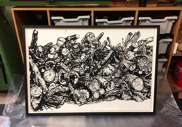 Fredclarkart's tweet photo. Just picked up my picture framed and ready for exhibition in the Westmorland Landscape Prize in September.
-
-
Log Stacks - Indian ink on two pieces of cartridge paper - (110 x 76cm) 
#lanscape #ink #art #drawing #wood #penrith #westmorlandlandscapeprize… https://t.co/xoGNDCsg9U https://t.co/njjcbP46Ih