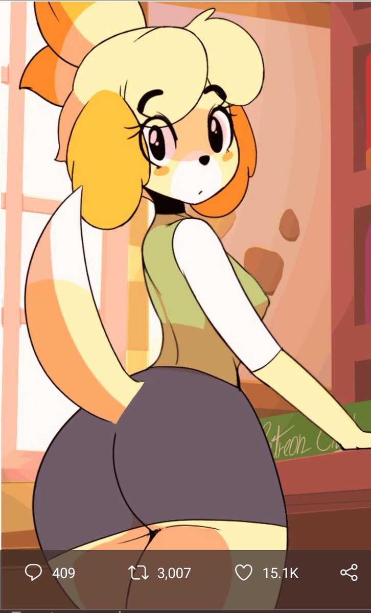 You guys i found this really cool animation of Isabelle B). pic.twitter.com...