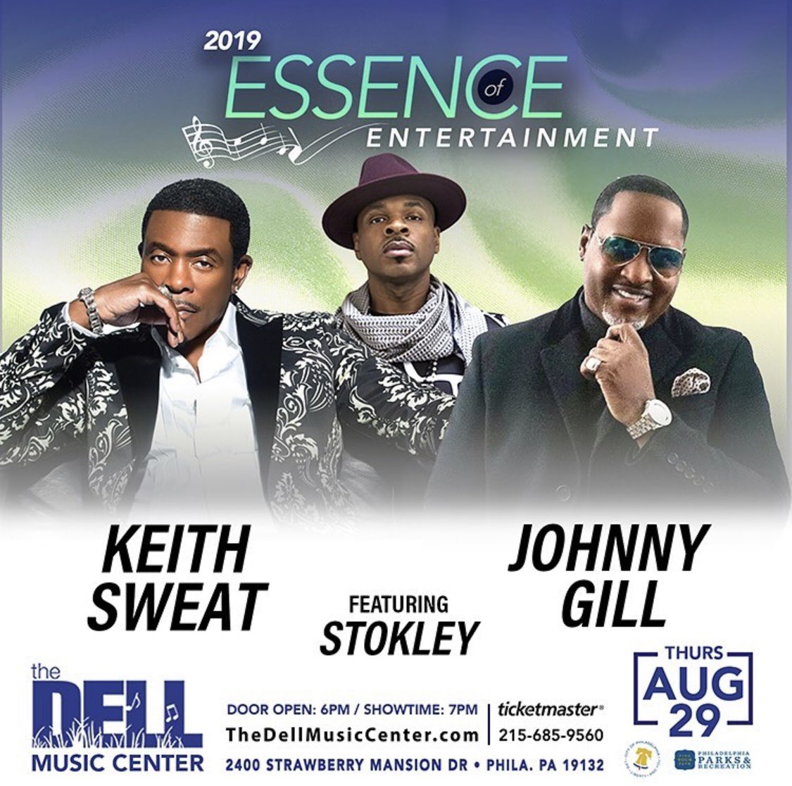 Tonight! There are only a few tickets left. thedellmusiccenter.com/events/ #KeithSweat #JohnnyGill #Stokley #TheDell