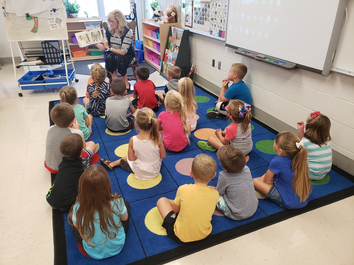 Principal Miller reading "The Principal from the Black Lagoon" today! <a href="/WEEPrincipal/">Willard East</a>