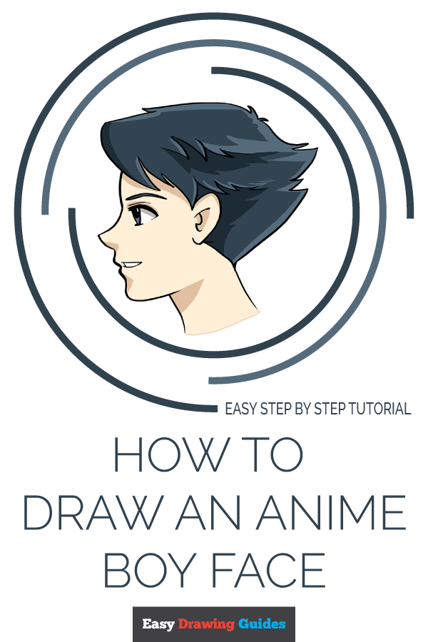 Drawing a Anime Boy Step By Step For Beginners, How To Draw…