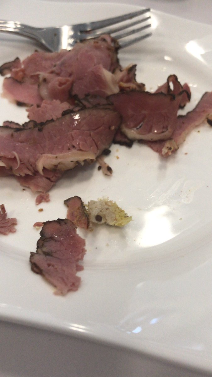 Here’s what’s left of my pastrami sandwich <a href="/MaxMosDeli/">Max & Mo's</a>
