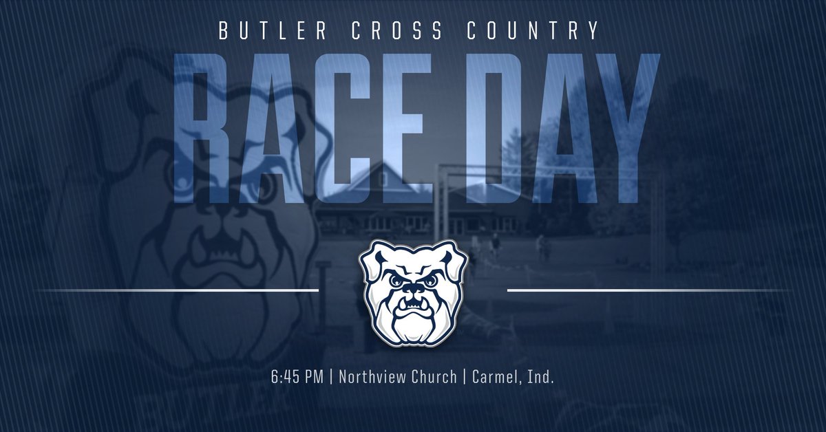 butlerXCTF's tweet image. It's Race Day!

#Dawgs host the Butler Twilight today in Carmel, Ind.