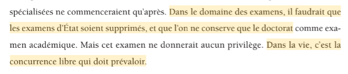  #Steiner a une conception très particulière des examens et des diplômes.