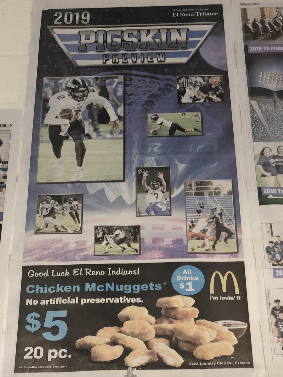 Feddy_Football's tweet photo. #TBT Mom called me up yesterday to remind me about the pigskin preview that came out. She also dug out one from 2008 with some familiar faces on it. Fired up for tomorrow! @JakeilEverheart #NoTwitterColby #nonecks https://t.co/GonYqG11Pd