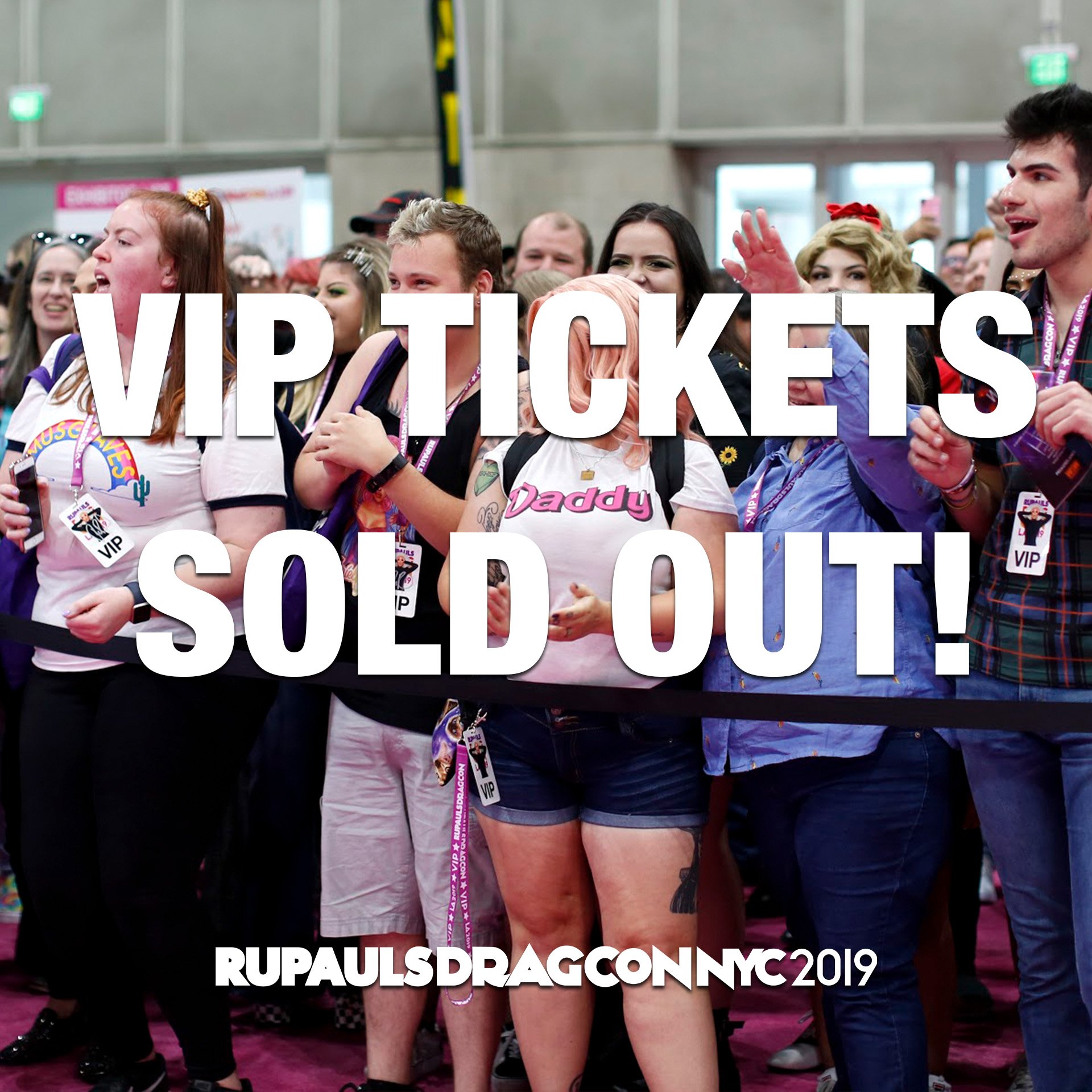 RuPaul's DragCon on Twitter "VIP tickets for DragCon NYC are