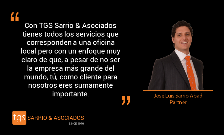 SarrioTgs's tweet photo. Entrevista a José Luis Sarrio, partner de TGS Sarrio & Asociados: https://t.co/3FULGLZwtc
#tgs #sarrio #thinkglobalsustainablity #weareexperts #thingTGS #thinkGlocal #doingbusiness #tgscommunity https://t.co/uXyihtuNwa