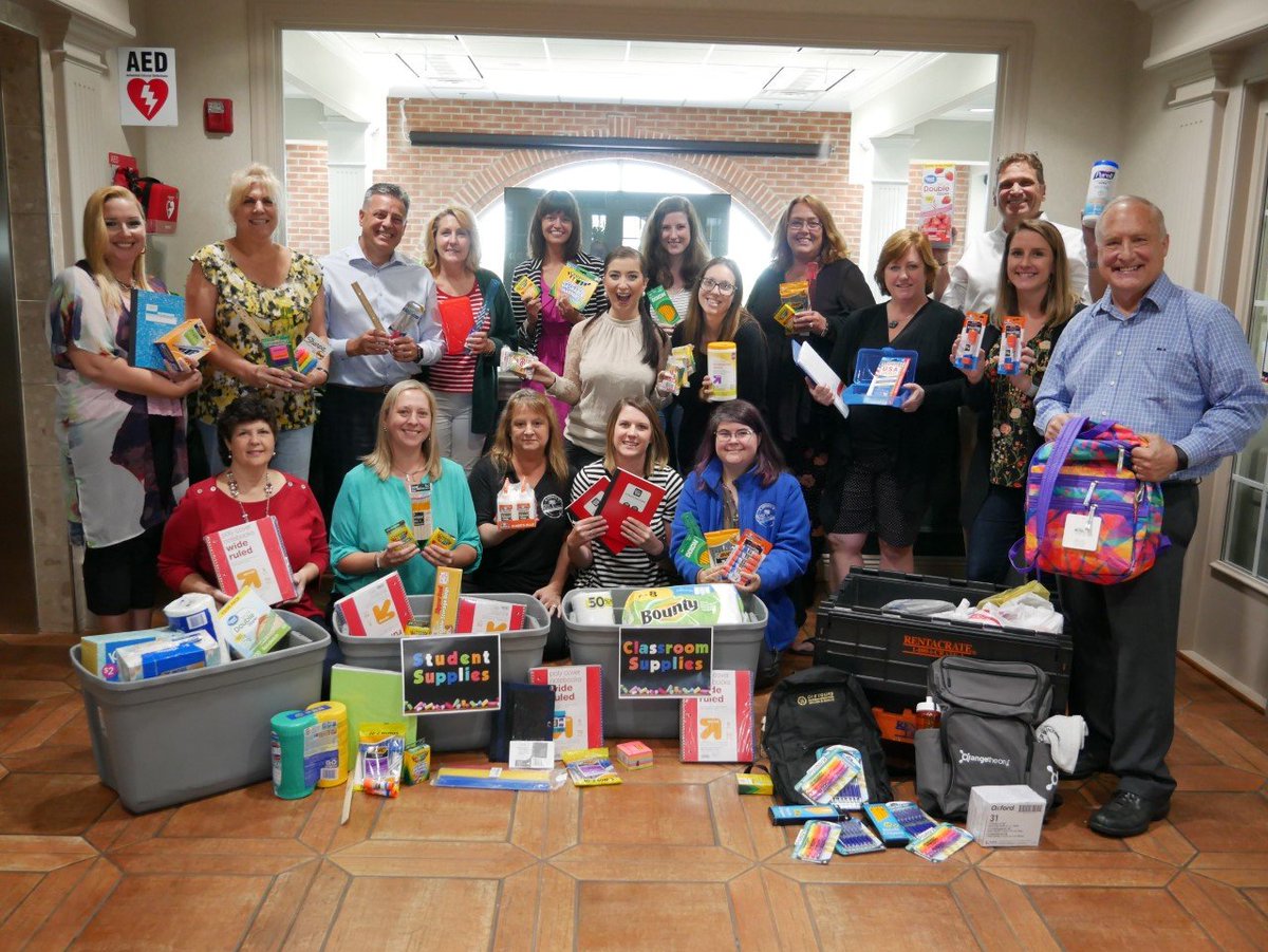 KHMTravel's tweet photo. Thanks to the generosity of our team members, we have gathered up bins full of supplies to donate to three Brunswick schools! #KHMCares #KHMLive #BacktoSchool ✏️📓 https://t.co/81HwQDCsGM