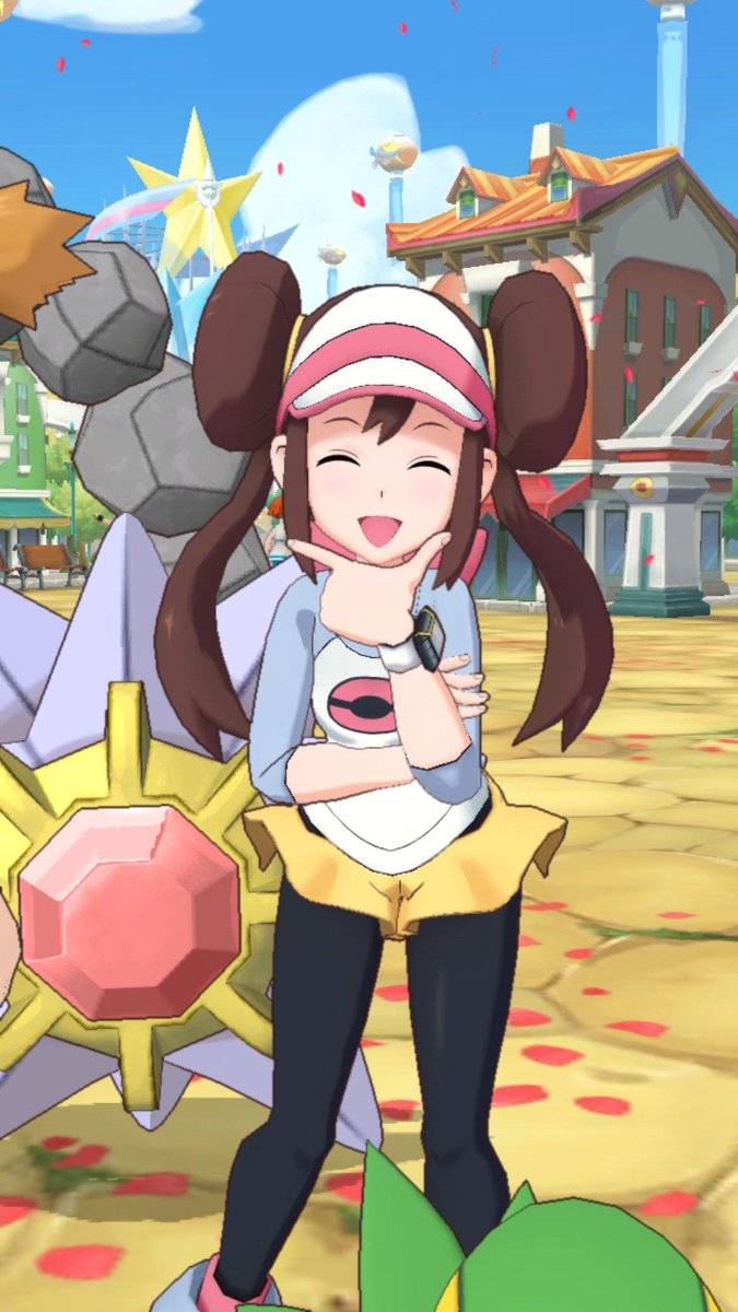 No, Rosa, you're using the wrong hand.  #PokémonMistress