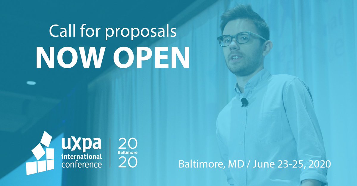 If you’ve got an idea to share, a new technique, case study or something entirely different we’d love to hear from you.  #UXPA2020 is accepting submissions! uxpa2020.org #ux #uxresearch #uxdesign #academics #usability