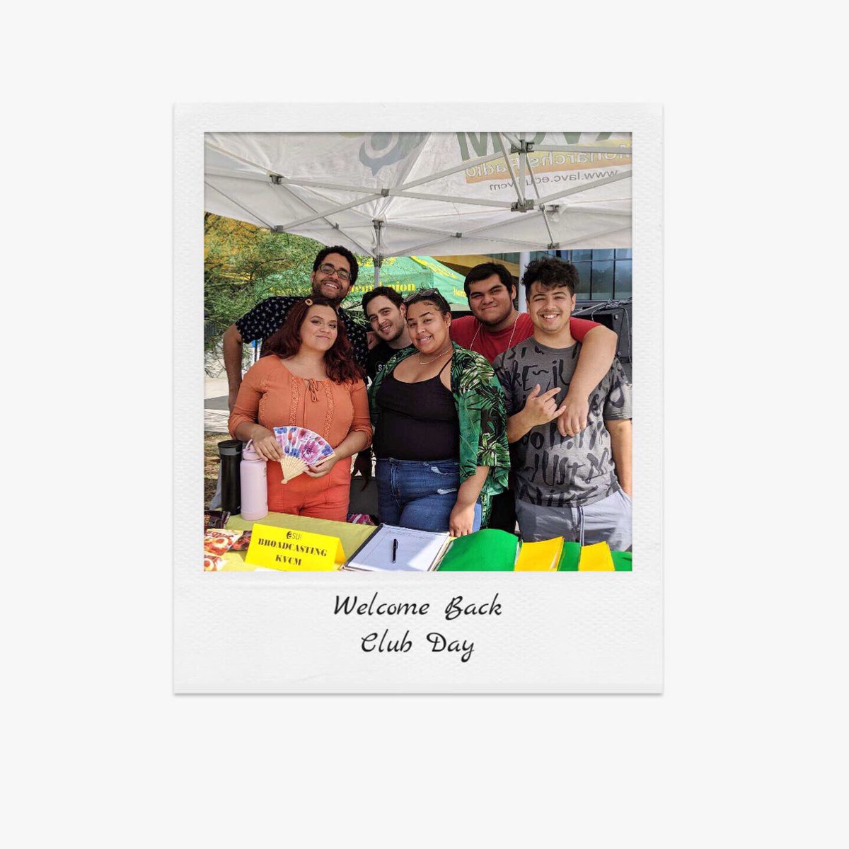 kvcmradio's tweet photo. Club day was a success yesterday! Excited for what the new school year will bring for KVCM! 🤘🏽 https://t.co/xVYEBJZLiy