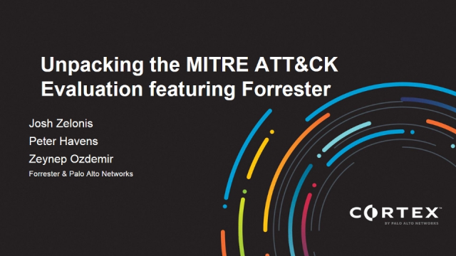 LaurenPapesh's tweet photo. I'm excited for guest speaker @josh_zelonis  of Forrester to join us in 30 mins to unpack the MITRE ATT&amp;CK Evaluation. Still time to register! https://t.co/V8TuEdDACh https://t.co/YbppSuIVcN