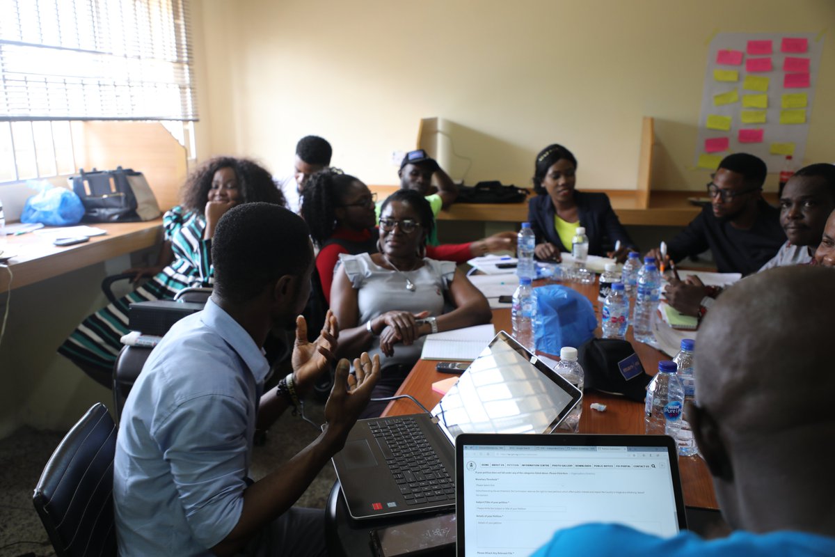 aneejnigeria's tweet photo. #OpenND #CorruptionMustNotPay ANEEJ Innovation/ICT Officer takes participants through the "Use of social media to undertake campaign on anti-corruption" @ the Training and Mentorship on Anti-corruption for Young Activists and Champions. @bread4theworld @Ugolor @ighodi @CSOHUBNG https://t.co/w3gfc7xOnS