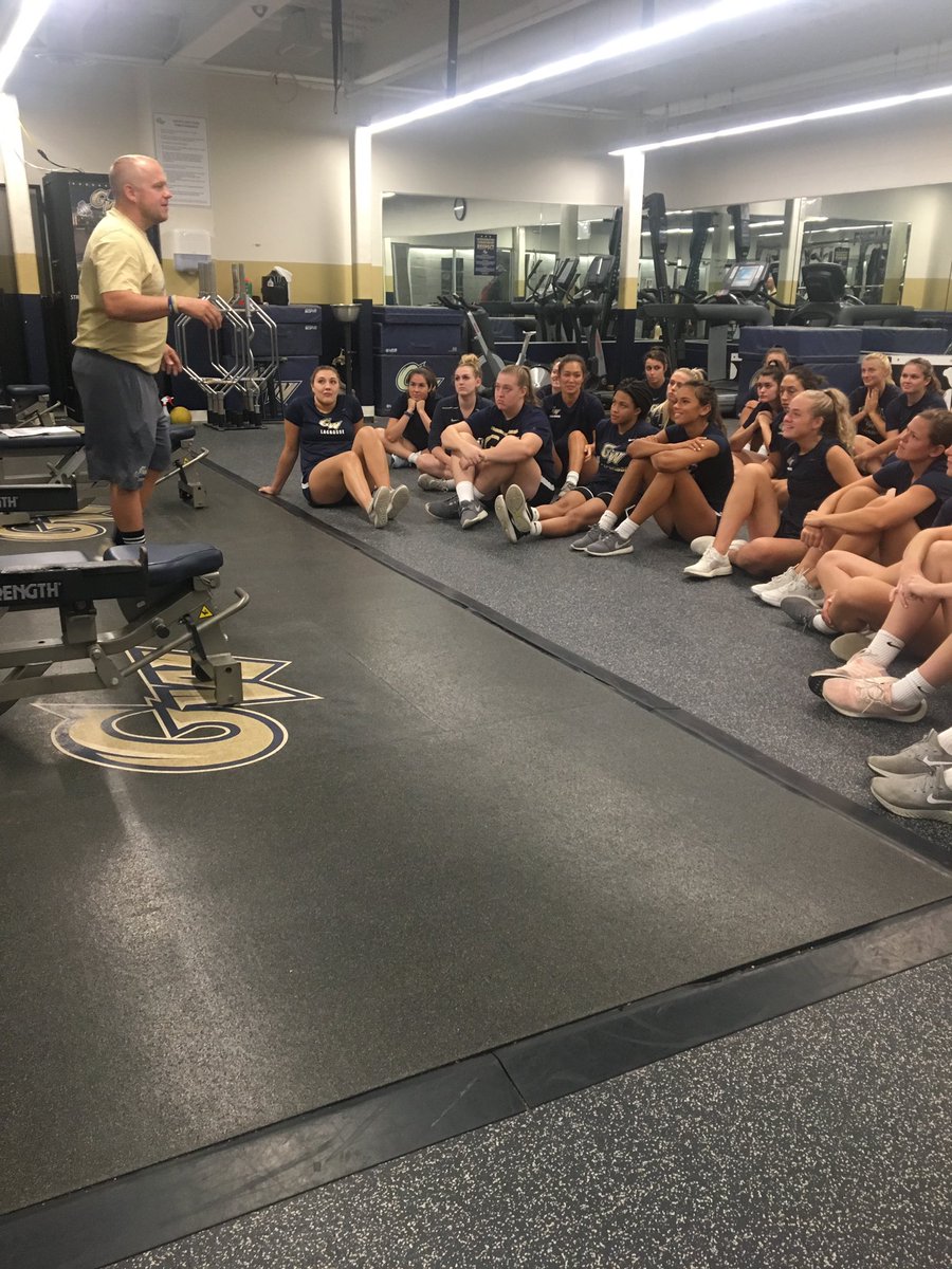 GW_Lacrosse's tweet image. First workout ✅