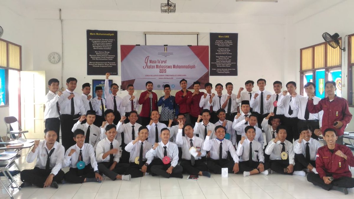 SShabran's tweet photo. Masa Ta’aruf (MASTA) Ikatan Mahasiswa Muhammadiyah 2019 Pondok Hajjah Nuriyah Shabran UMS.
#Santrishabran #pondokshabran #kadermuhammadiyah #muhammadiyah #ums #mastaimmums2019 #imm https://t.co/phyvFFwao2