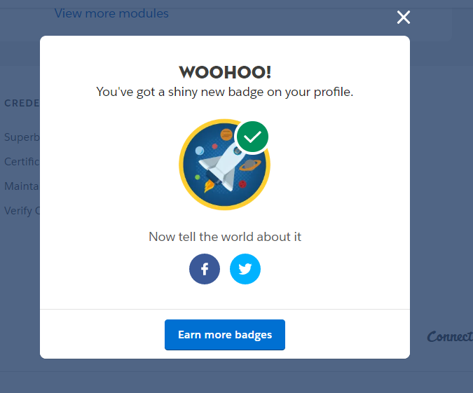 Harleen657's tweet photo. Completed...WOHOOO!! 
@AppExchange is a universe of Business Solutions😍
#LifeSaver #AppExchange #Salesforce #TrailheadQuests #Trailhead #appytrails @appexchange https://t.co/luhkmjKFDX