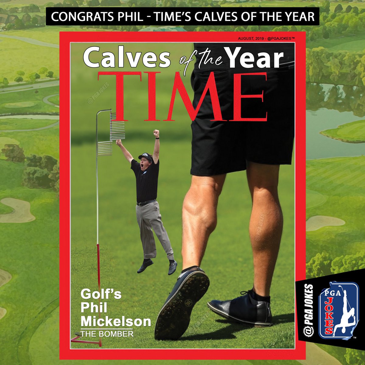 pgajokez's tweet photo. @PhilMickelson Let’s go @PhilMickelson give us a follow! on Instagram-> pgajokes #philmickelson #pgatour #golfing #golfers https://t.co/TQcHjC1csz