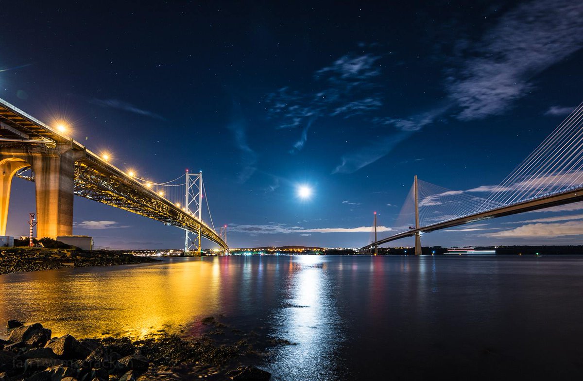 We've got a couple of bridge birthdays coming up next week in #Fife - on 4 September the Forth Road Bridge will be 55 and the Queensferry Crossing 2!  #lovefife #forthbridges #visitscotland #forthroadbridge #queensferrycrossing <a href="/VisitScotland/">VisitScotland</a> <a href="/TheForthBridges/">The Forth Bridges</a>