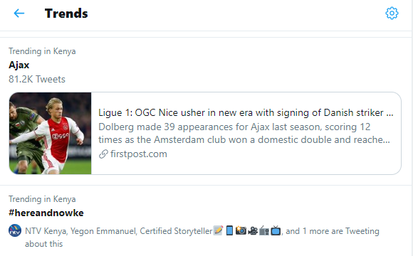 Thank you for engaging with us online every week.

Thank you for always tuning in to <a href="/ntvkenya/">NTV Kenya</a> for #hereandnowke with <a href="/OfficialJMbugua/">JM Media</a>