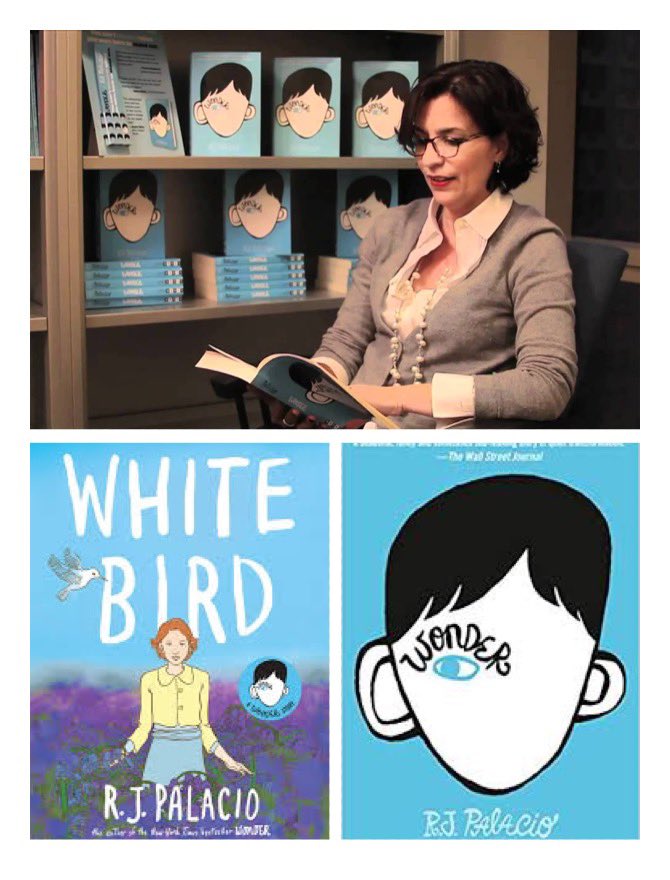 ShawnDeRose's tweet photo. Excited to share that author @RJPalacio will be visiting @GlasgowMS Oct 10 to promote her new book White Bird: A Wonder Story. Check out https://t.co/AqZ4zk6KMO for more info about the author and her newest book. Special thanks to @BNBuzz for their support. #GMSbelieves https://t.co/4CSdHZyXzA