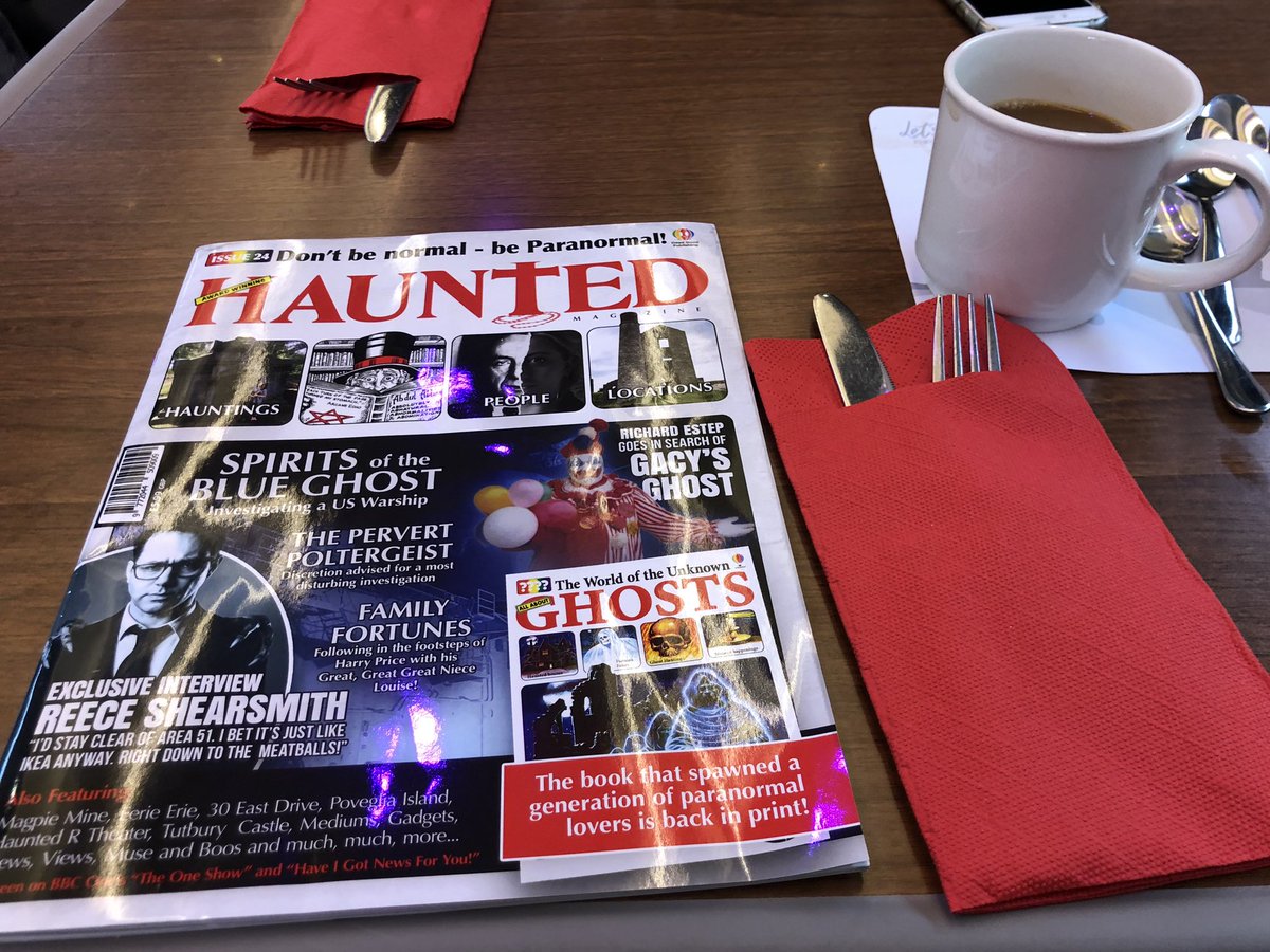 Perfect reading, on route to Edinburgh, finally get to read my girls article. My boys want to read it after me, next Gen investigators ❤️👌 <a href="/hauntedmagazine/">Paul Stevenson ❤️👻💙</a> <a href="/SilentSoulsPN/">Silent Souls Paranormal</a> <a href="/louise_price89/">Louise Price</a> #haunted #paranormal