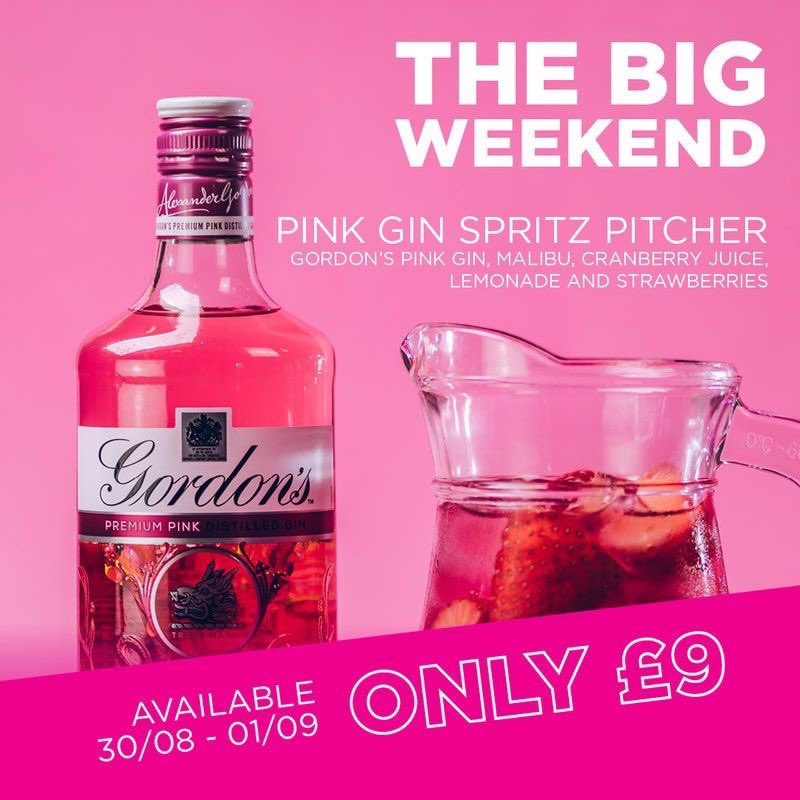 Let the weekend beGIN! 🍹

Get tickled pink with our Pink Gin Spritz - Available this weekend only for just £9! 😍

#atikuxbridge #uxbridge #atik #pinkgin #cocktails #weekendvibes #thebigweekend